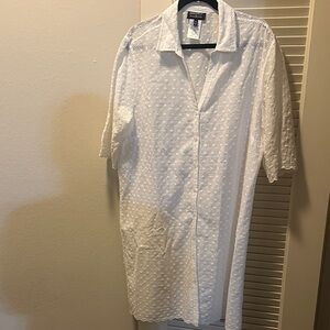 Miraclesuit White Eyelet Men's Shirt